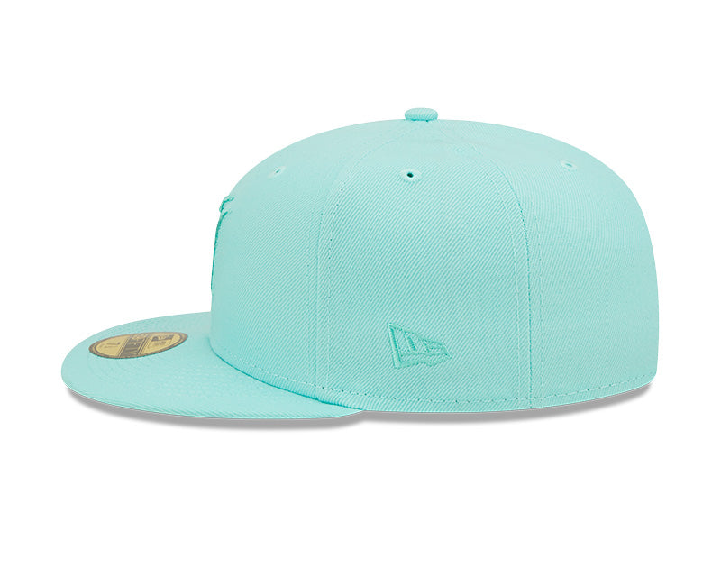 Miami Heat New Era Color Pack 59FIFTY Fitted Hat - Turquoise