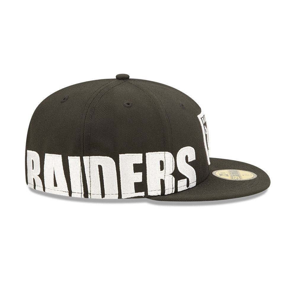 New Era Hat - Las Vegas Raiders - Side Split