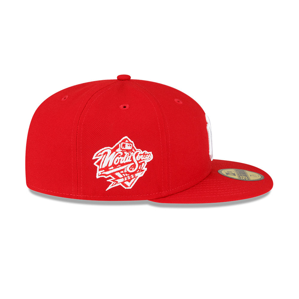 New Era Hat - New York Yankees - Red / White