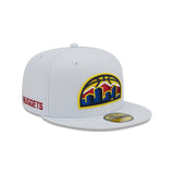 New Era Hat - Denver Nuggets - 22 ALT - White