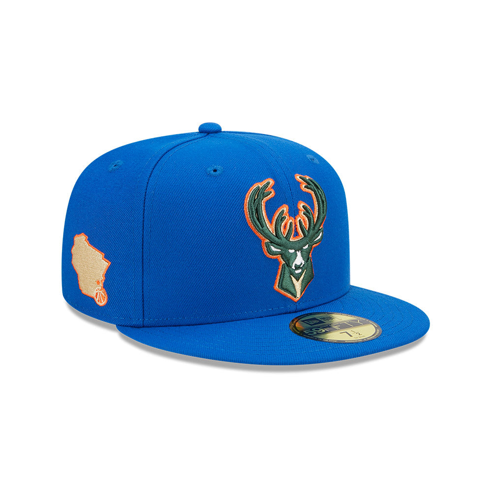 Milwaukee Bucks Official Team Colours 39THIRTY Hats – New Era Cap Australia