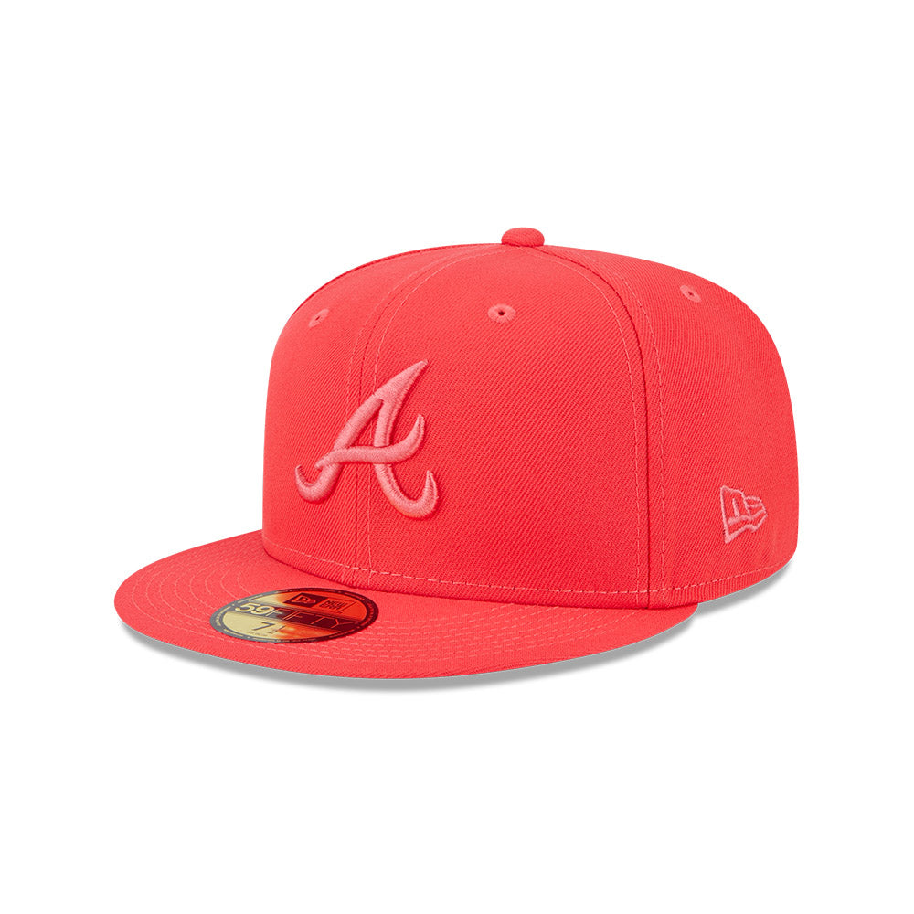 Braves Fitted Cap Braves Red Hat New Era Atlanta Braves Classic