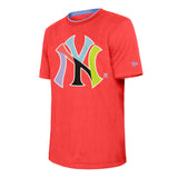 New Era Tee Shirt - New York Yankees - Red