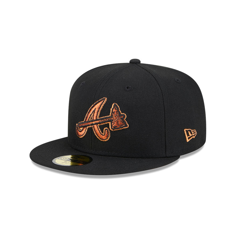 New Era Atlanta Braves 30th Anniversary Lava Sands Edition 59Fifty Fitted  Hat
