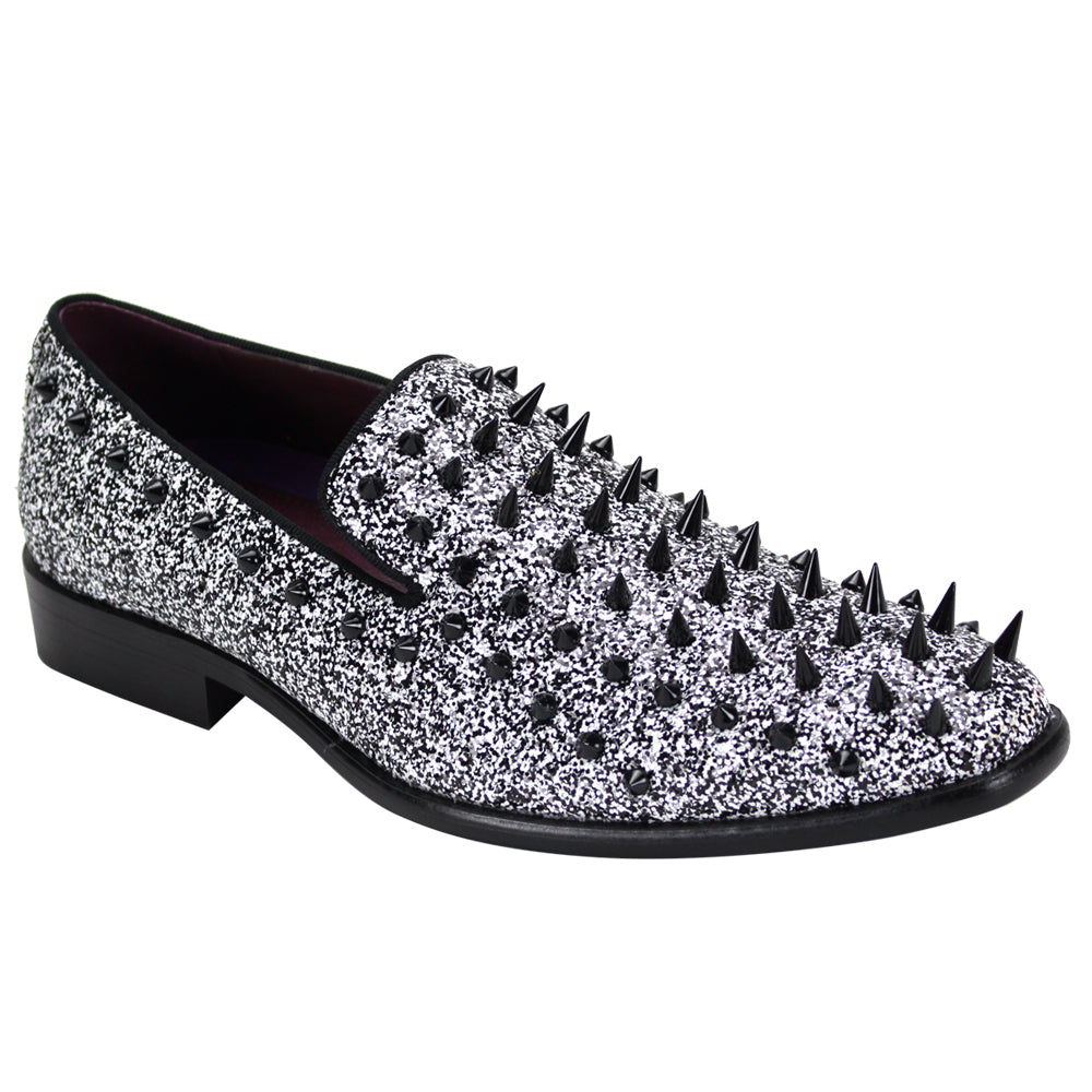 After Midnight Spike Stud Smoker Black Shoes