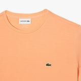 Lacoste Tee Shirt - Crew Neck Tee Shirt - Light Orange HEB