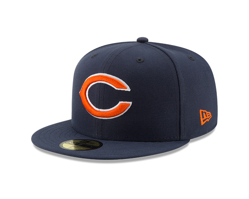 chicago bears new era fitted hat