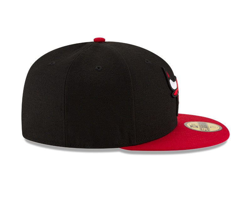 New Era Hats - Chicago Bulls - Black/Red  - Alt 2T