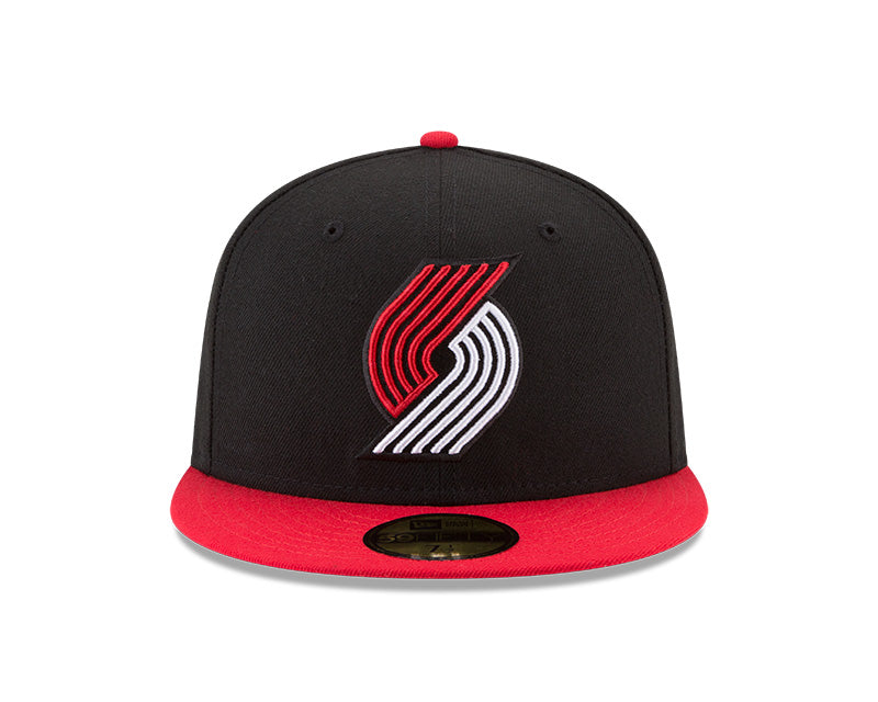 New Era Hat - Portland Trail Blazer - Black/Red