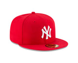 New Era Hats - New York Yankees - Red/White
