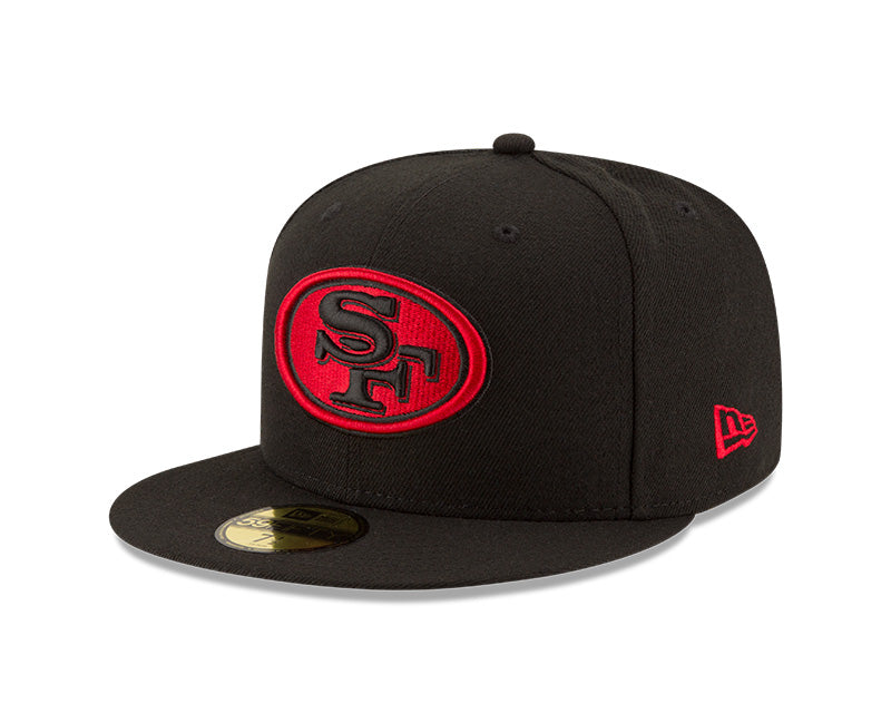 SF Script New Era 5950 Fitted Hats (SAN FRANCISCO 49ERS COLOR WAY)