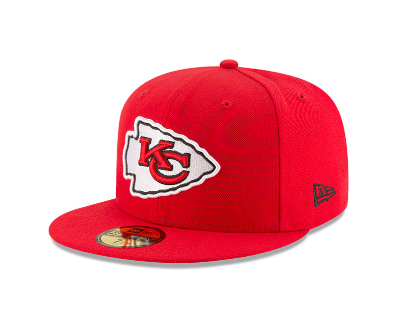 New Era Kansas City Chiefs Red Omaha 59FIFTY Fitted Hat