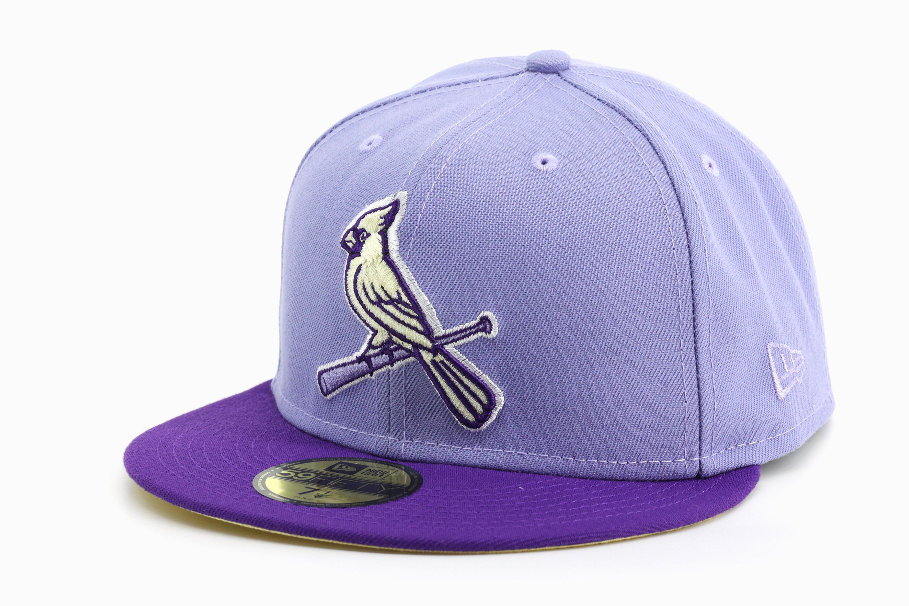 New Era Hat - St. Louis Cardinals - Lilac / Purple - 7 / Purple / Lilac