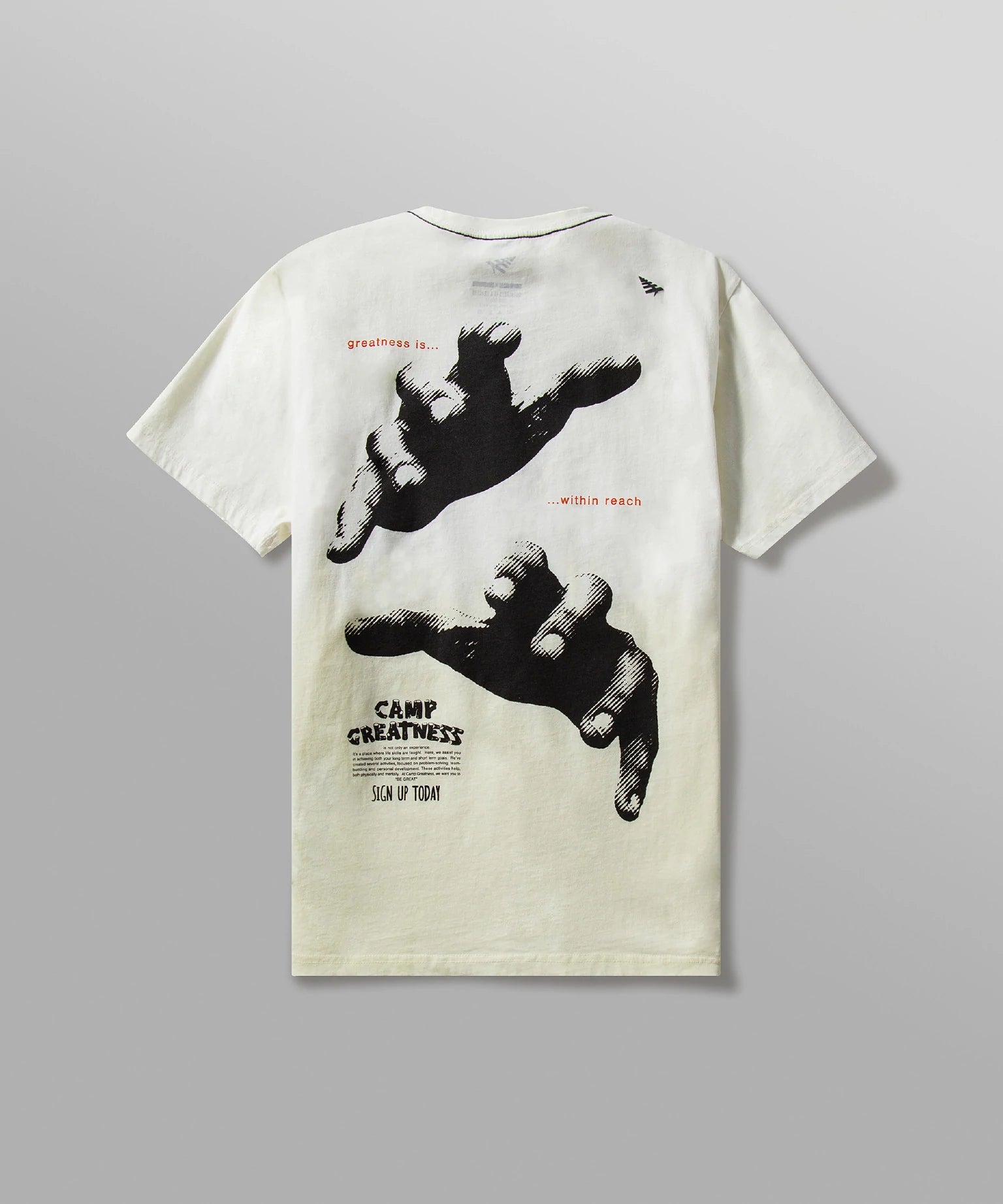 Ivory greatness within reach tee shirt