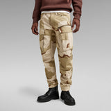 G-Star Cargo Denim Jeans - Rovic Zip 3D - Dark Brick Desert Camo