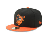 New Era - Baltimore Orioles- Black/Orange