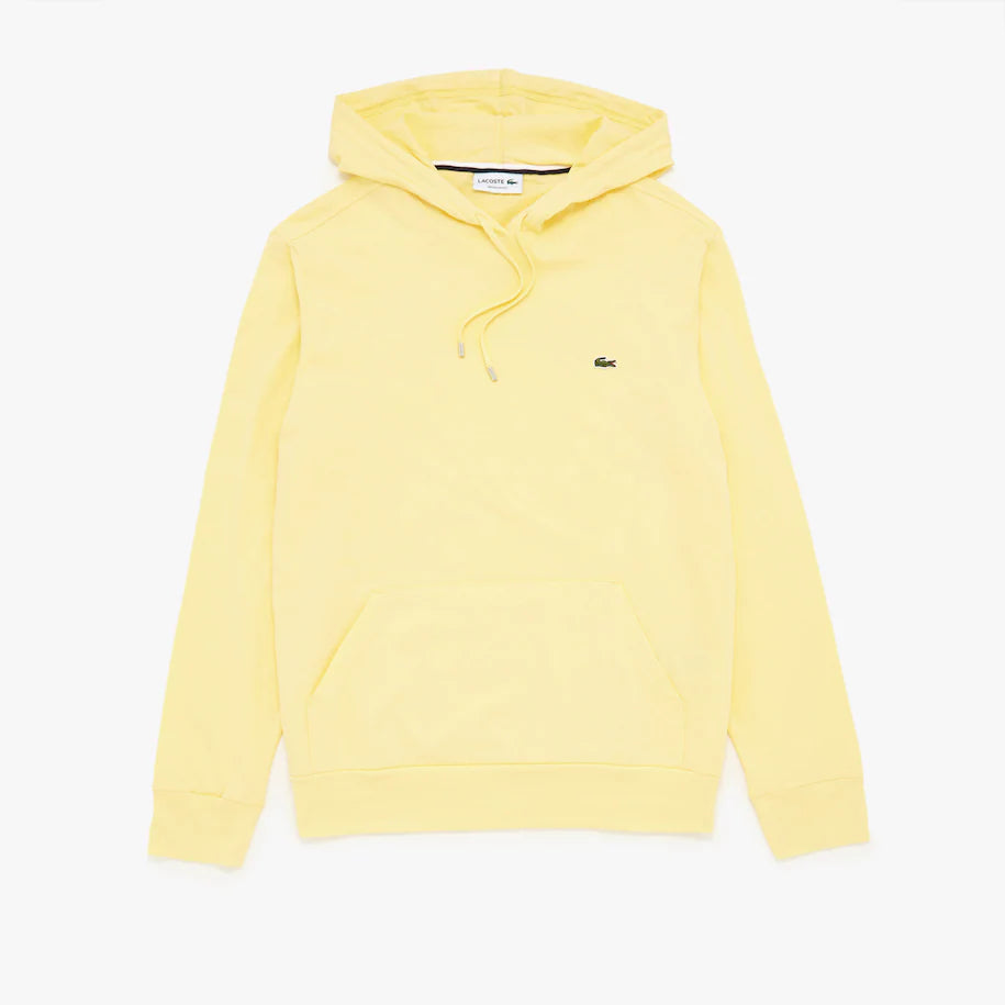 Yellow 2024 lacoste hoodie
