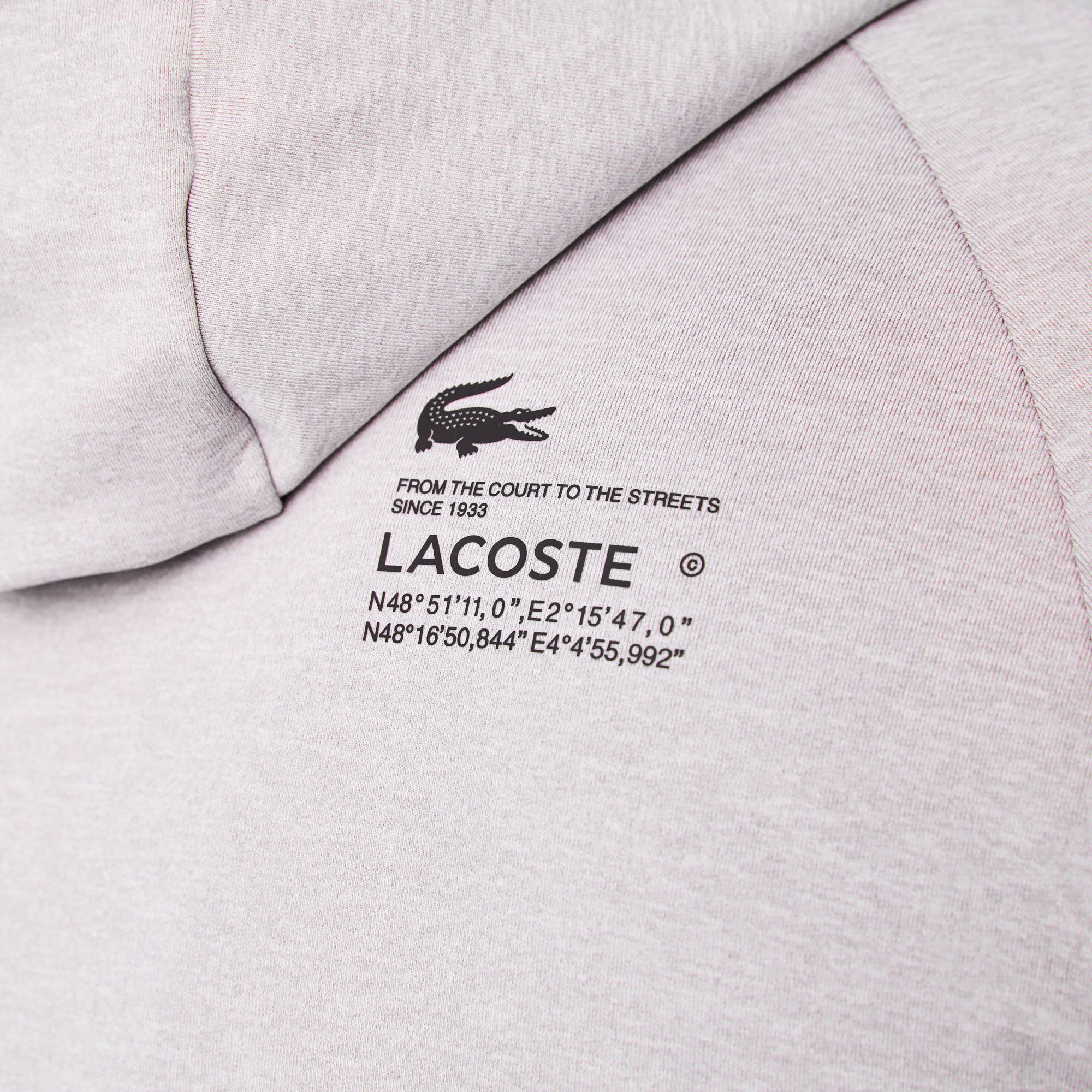 Lacoste Monogram Print Full-Zip Track Jacket