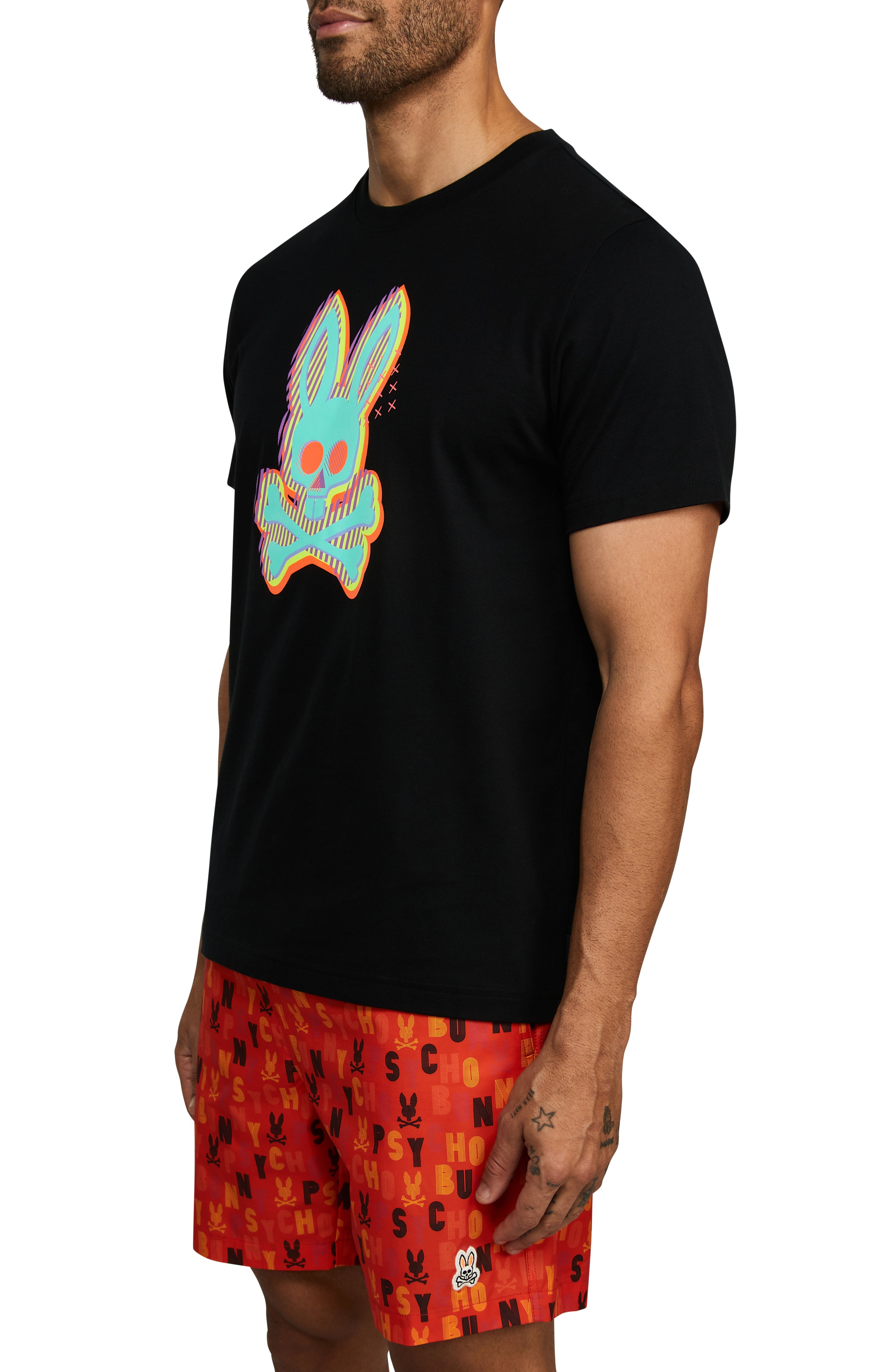 Psycho Bunny Big & Tall Tee Shirt - Ethan Deco 
