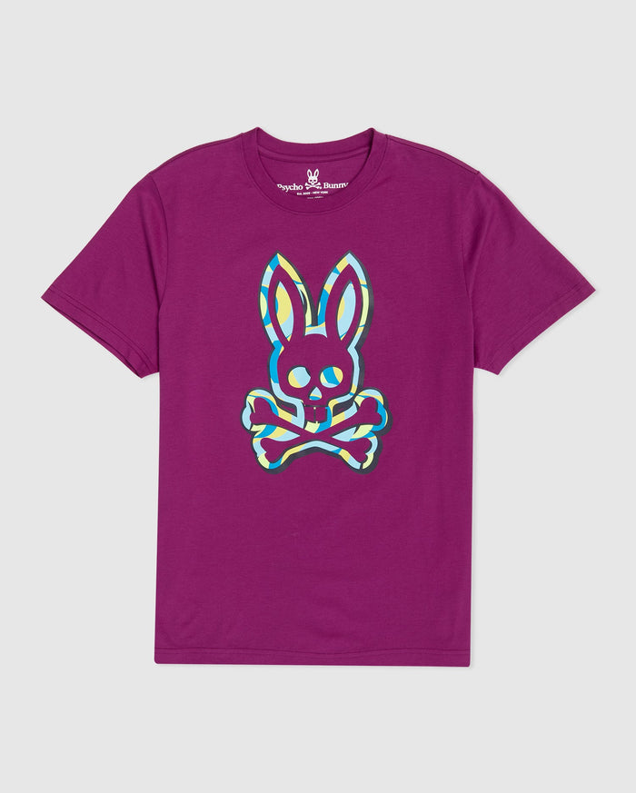 psycho bunny ash graphic tee shirt