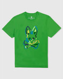 grass green graphic tee shirt