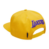 Pro Standard Logo SnapBack - LA Lakers - Yellow