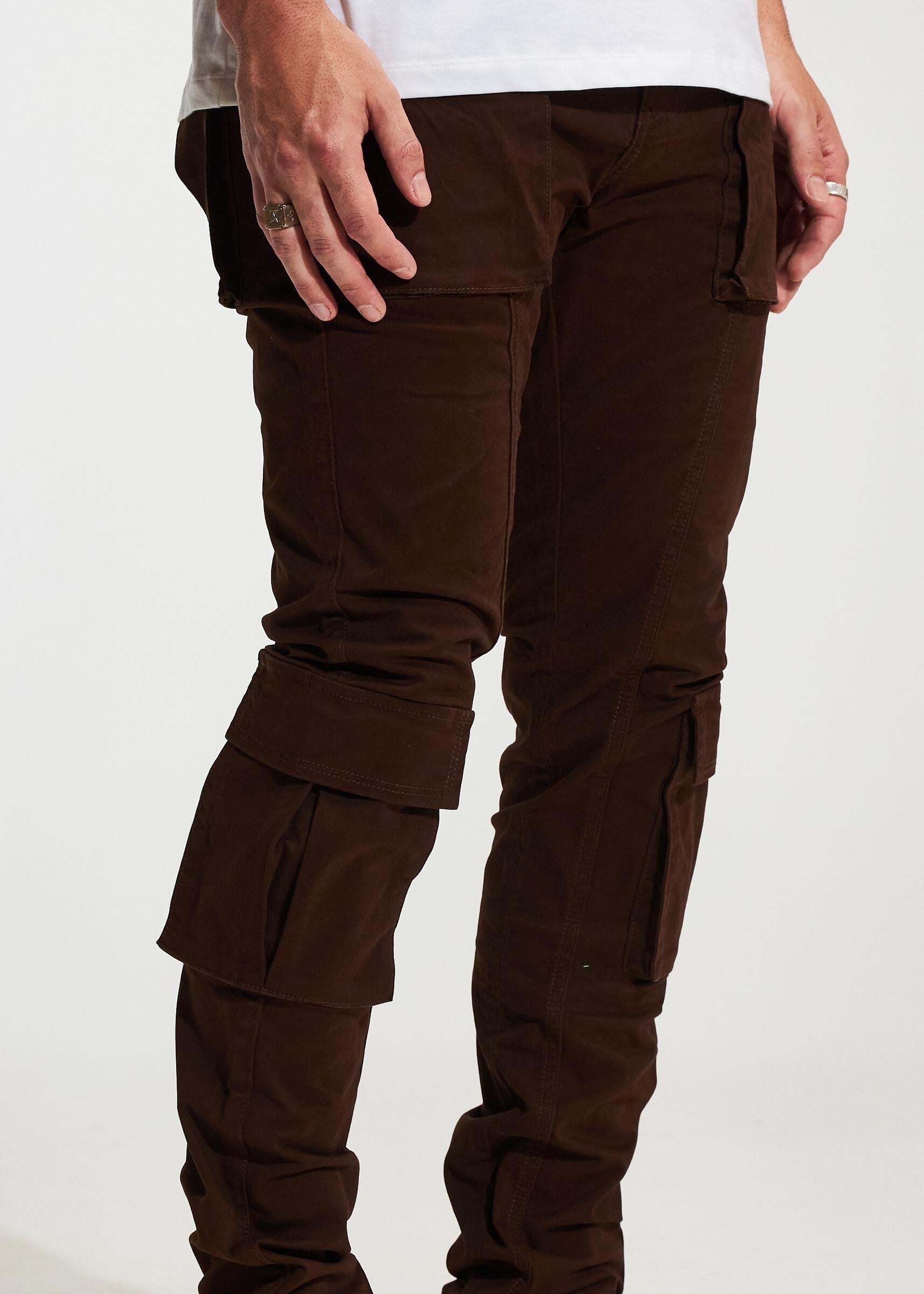 Update more than 189 dark brown denim jeans latest