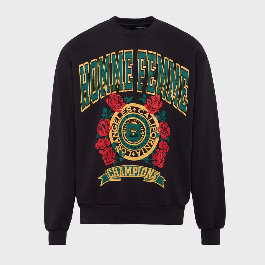Homme + Femme Sweatshirt - Collegiate Crewneck