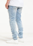Embellish Denim Jeans - Carve Rip & Repair