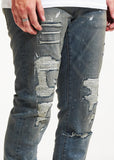 Embellish Denim Jeans - Trace
