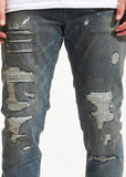 Embellish Denim Jeans - Trace