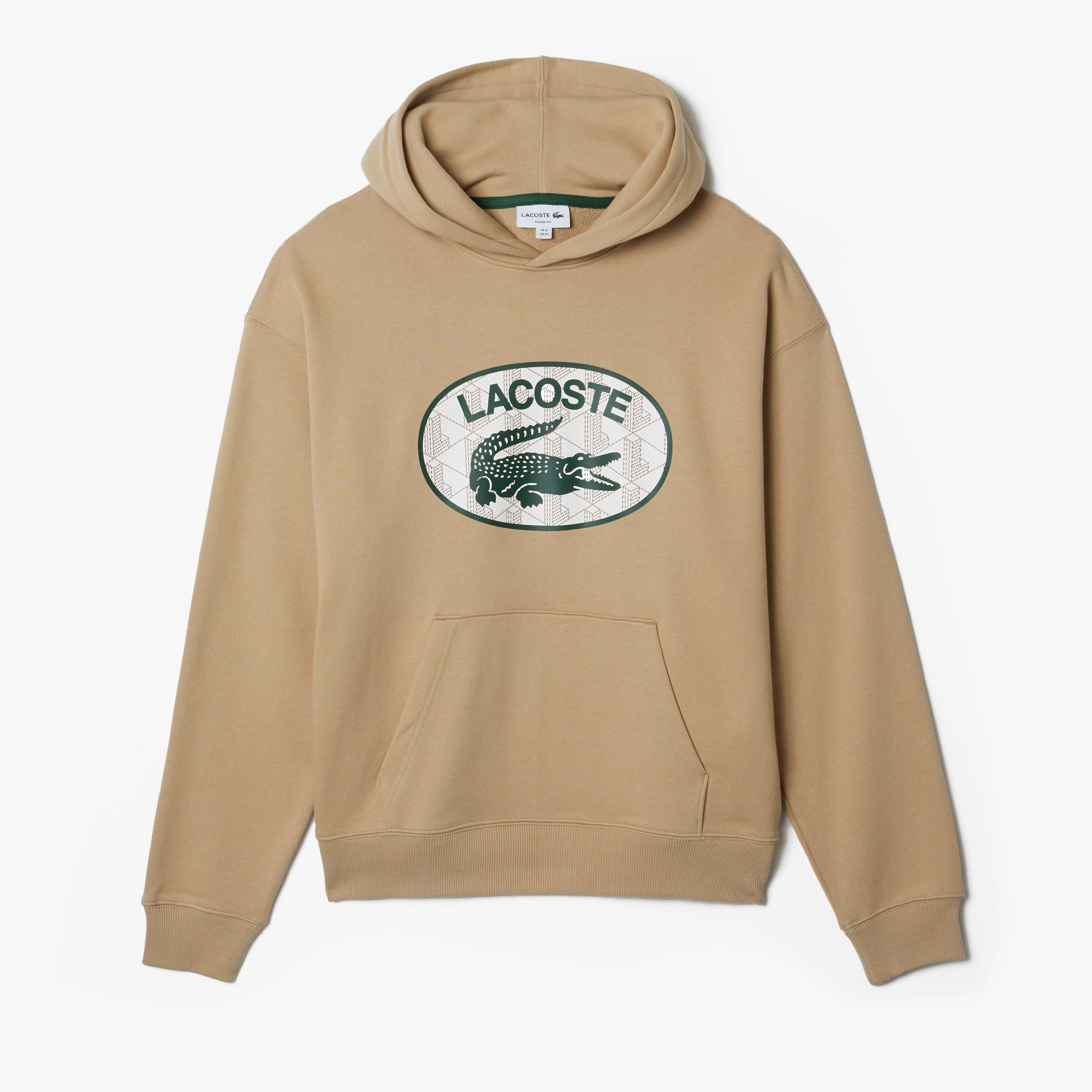Lacoste Hoodie Branded Monogram Sweatshirt – InStyle-Tuscaloosa