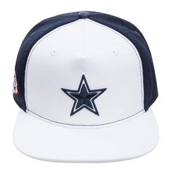 DALLAS COWBOYS LOGO MESH SNAPBACK HAT (WHITE) – Pro Standard