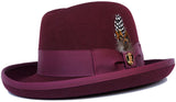 bruno capelo burgundy godfather hat
