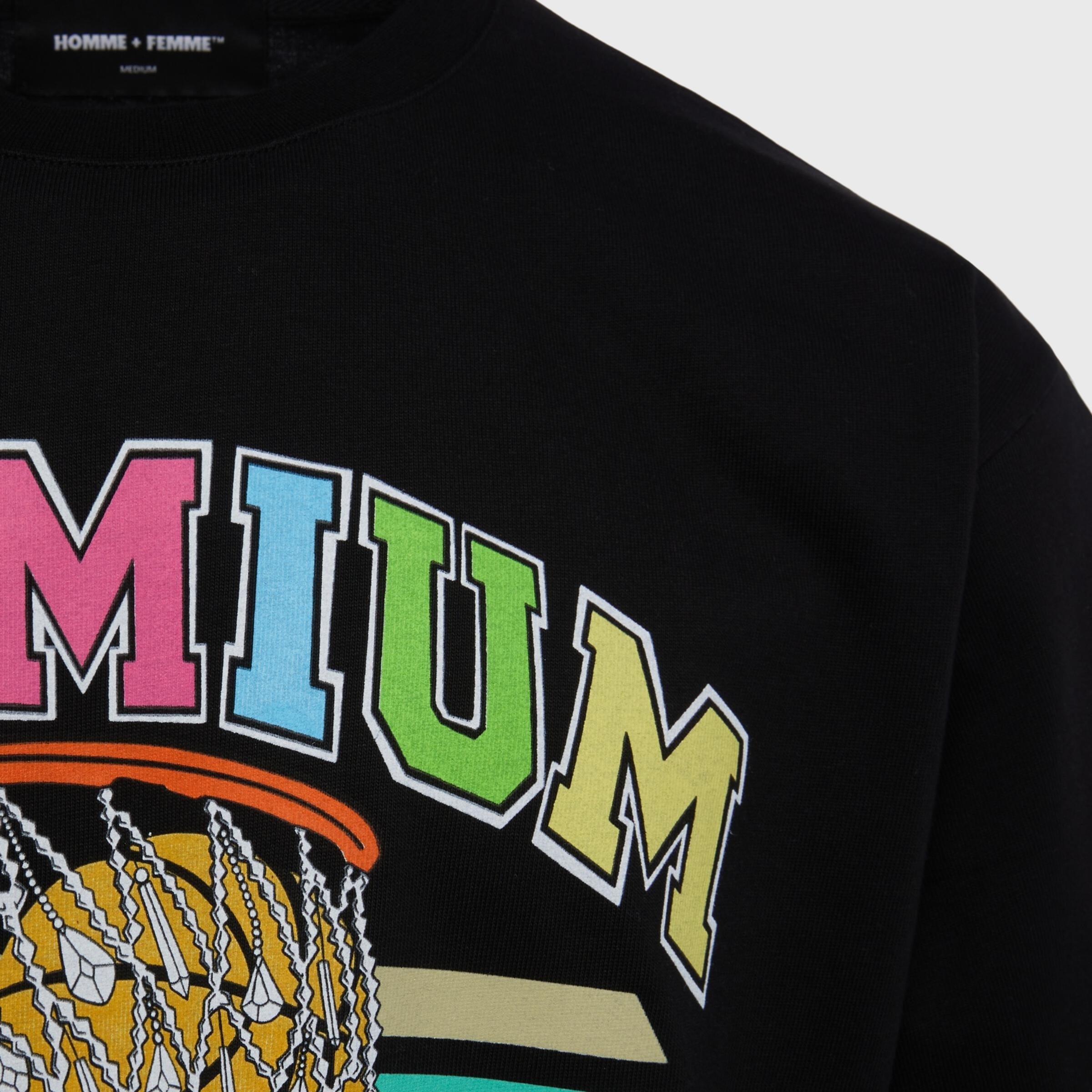 Homme + Femme Tee Shirt - Premium HF Basketball 