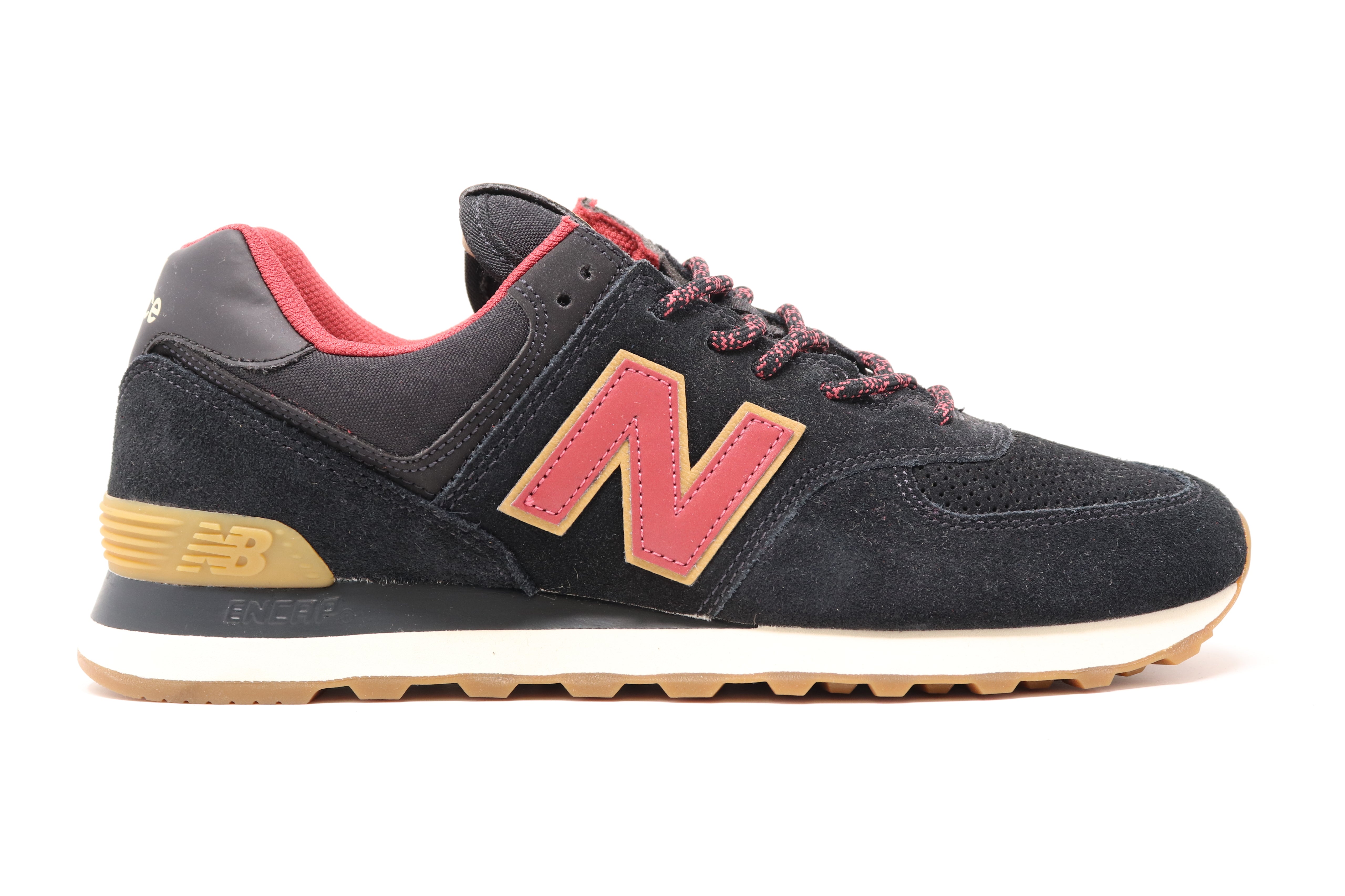 New Balance Black & Red Shoes
