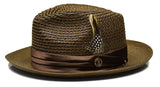 brown julian straw hat