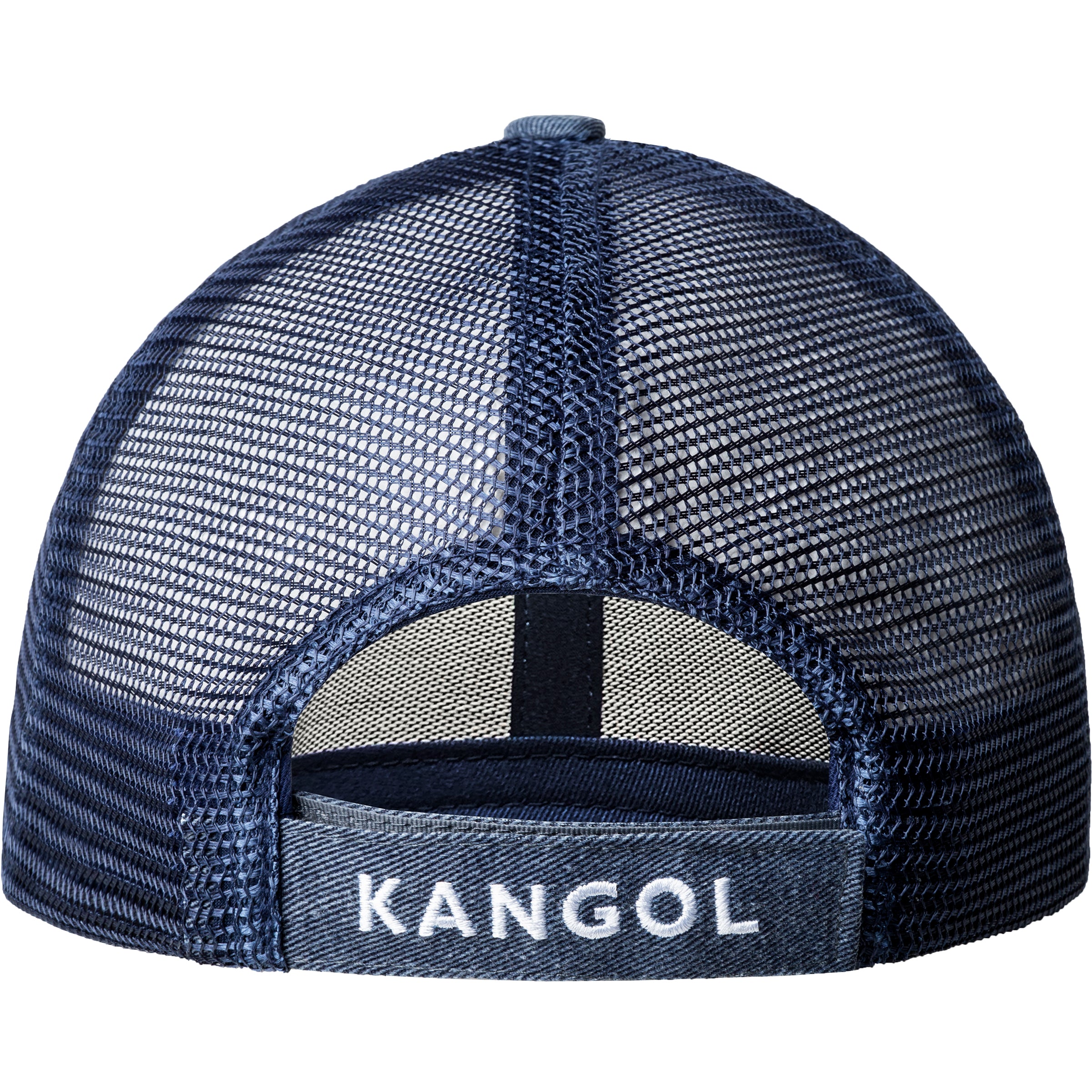 Kangol Trucker Hat - Distressed Cotton Mesh Baseball