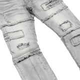 Makobi Big & Tall Jeans - Bergamo Fray