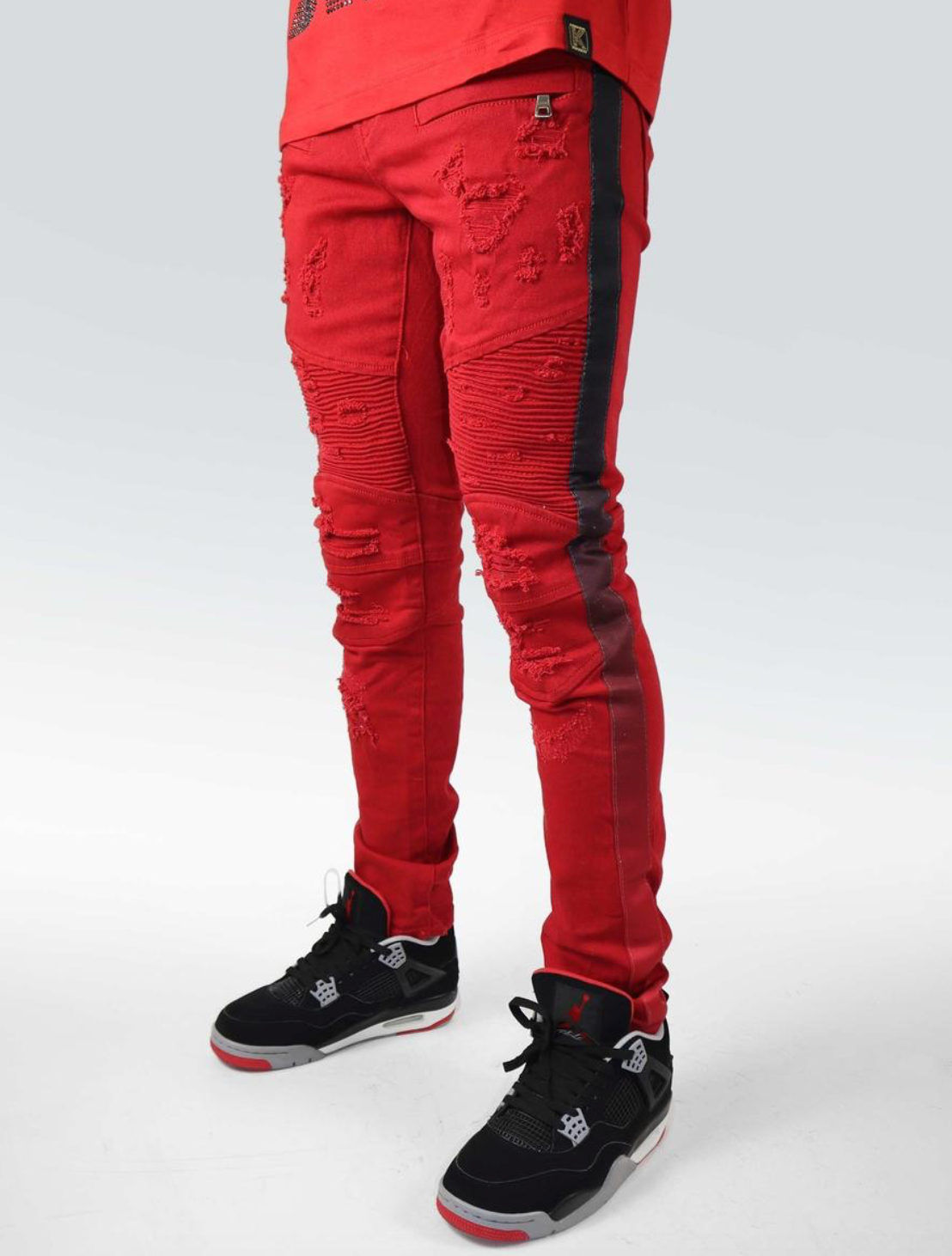 Preme Men's Red Jeans