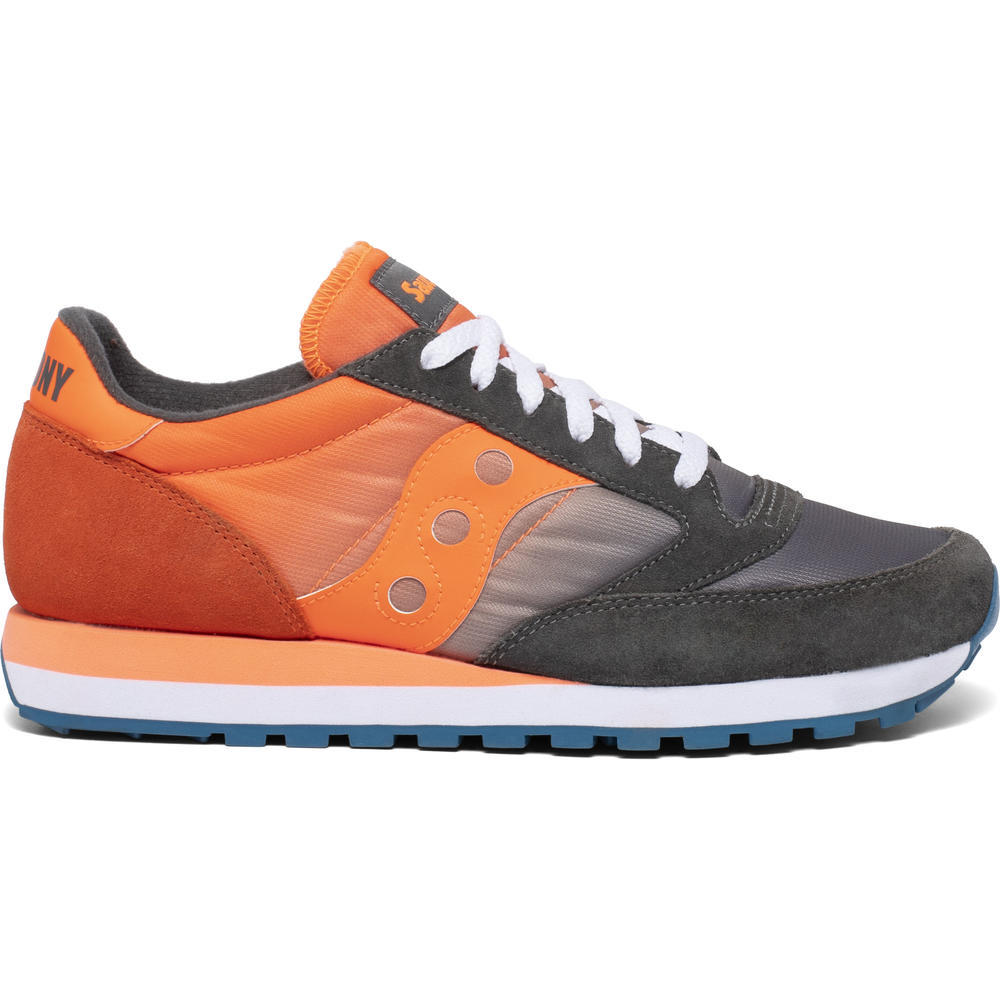 Saucony jazz original grey orange Clearance