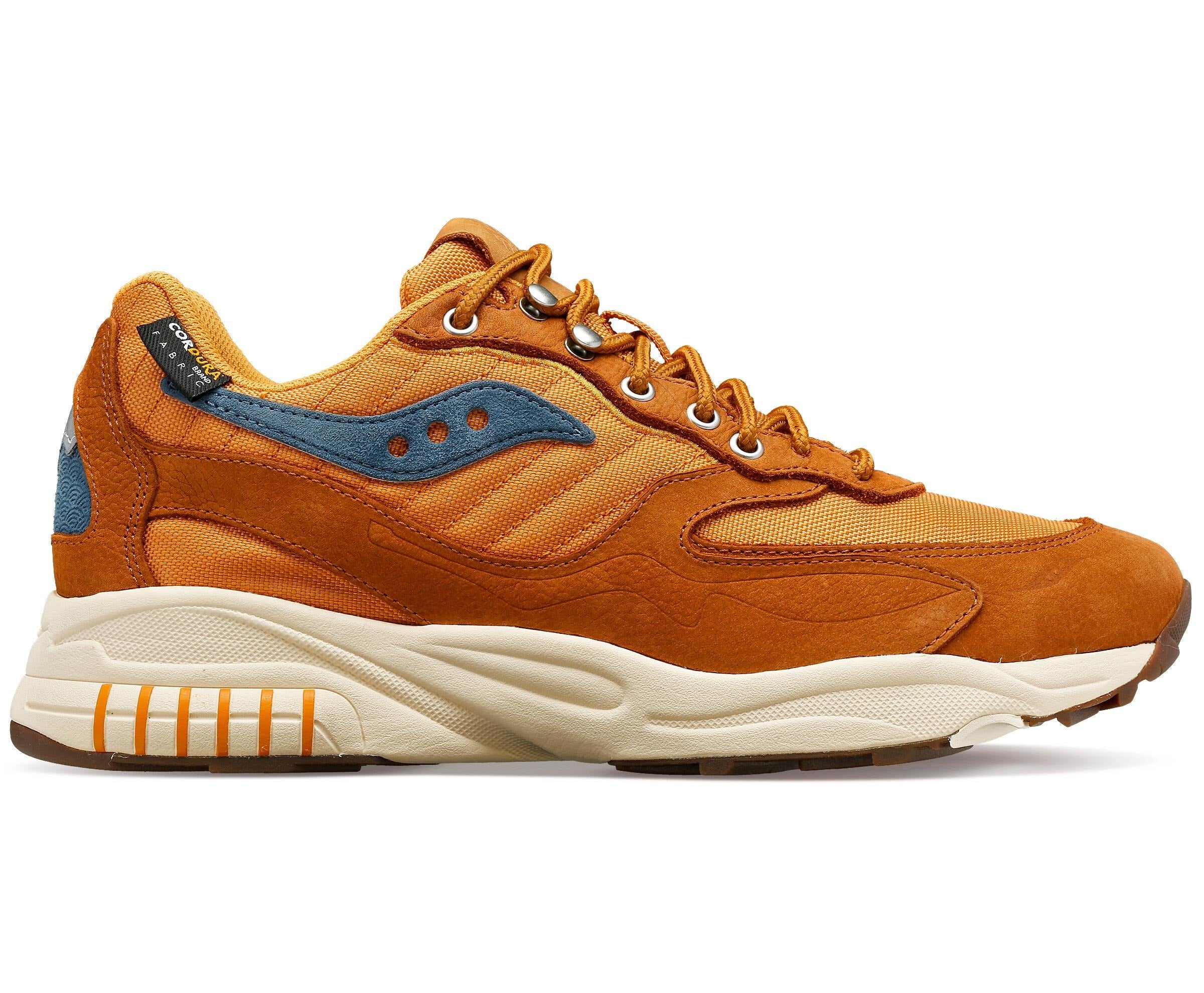 Saucony Tennis Shoes 3D Grid Hurricane Brown Rust – InStyle