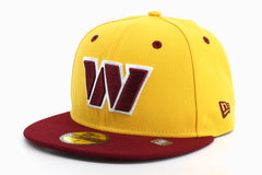 New Era Hat - Washington Commanders - Gold / Burgundy – InStyle