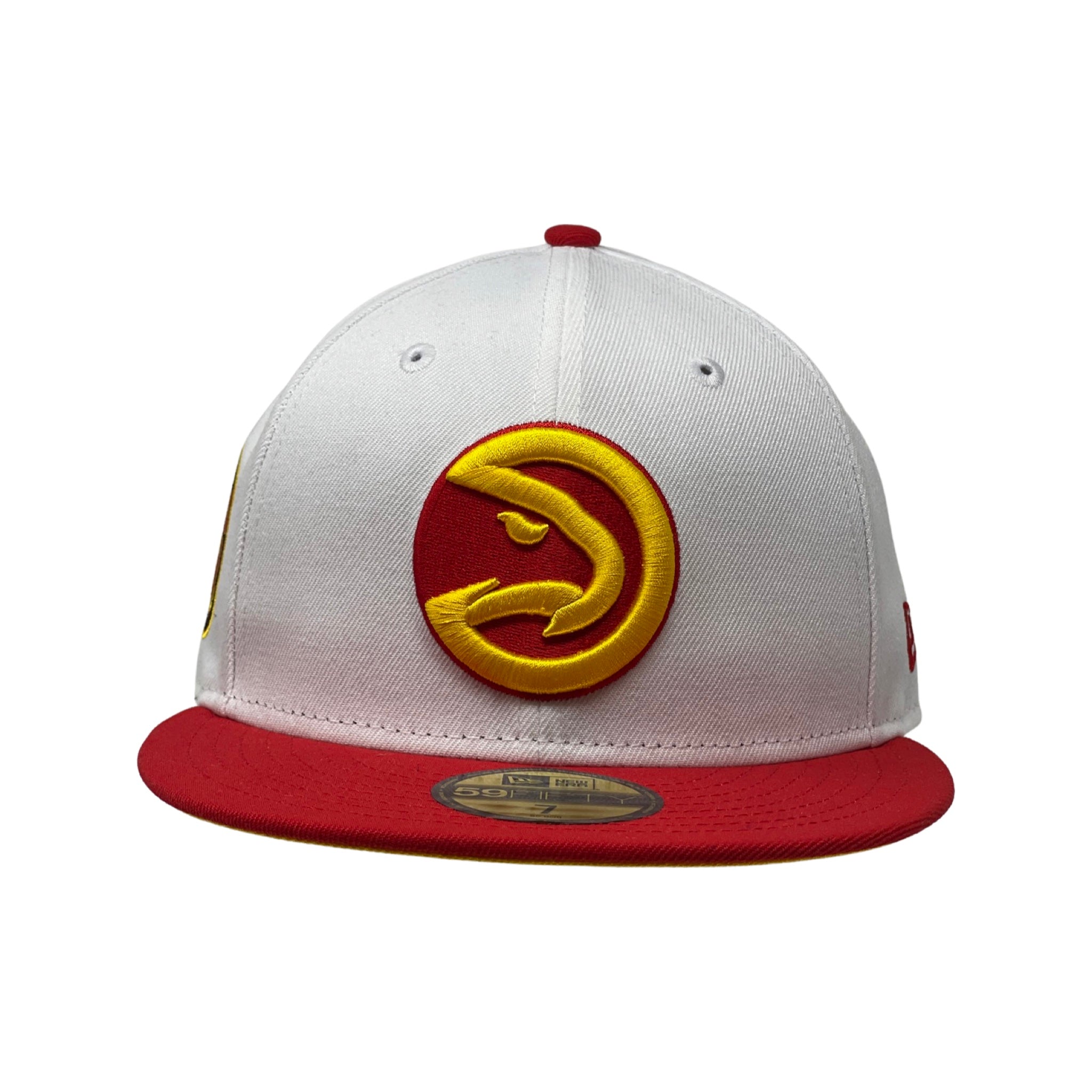 New Era Hat - Atlanta Hawks - White / Red