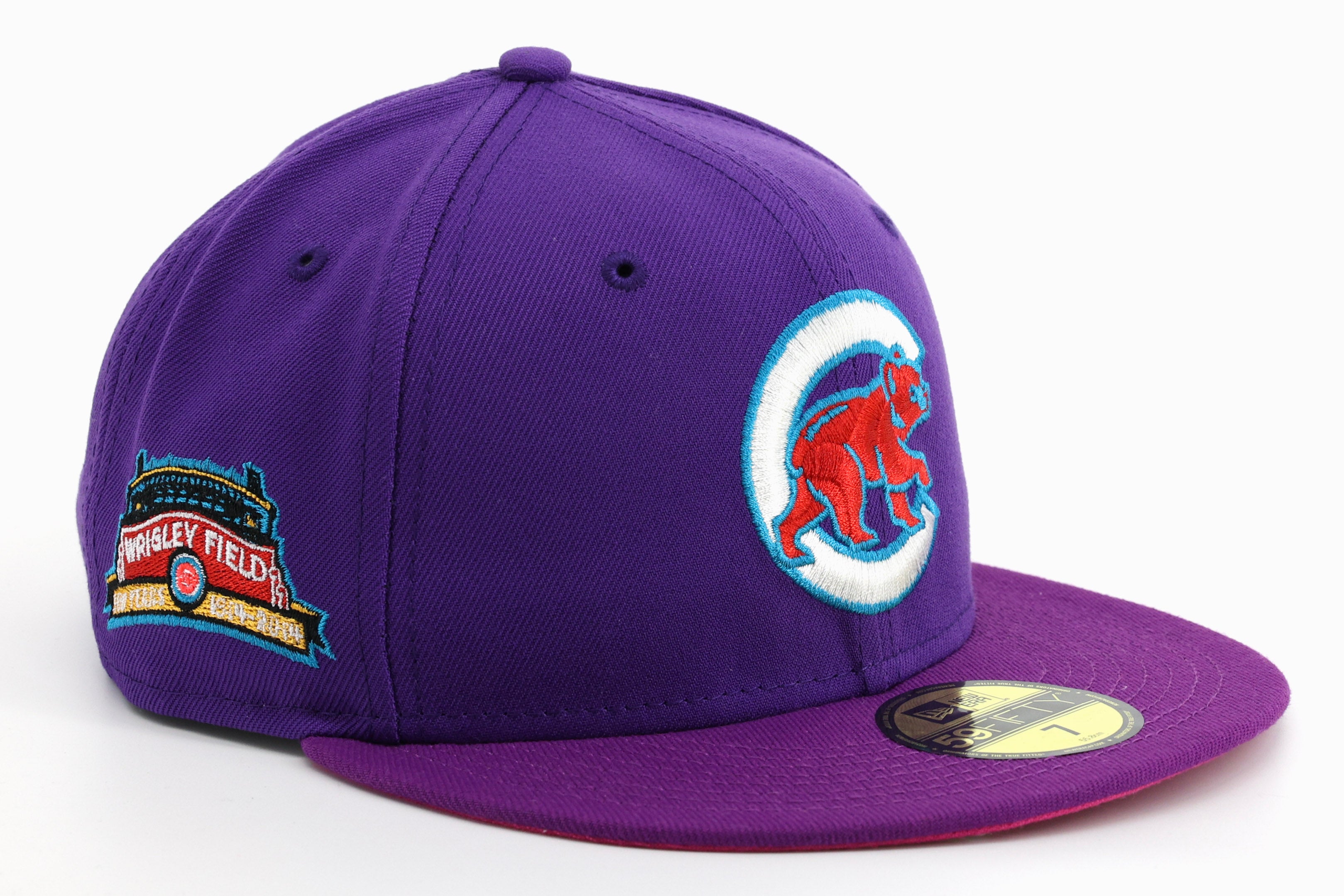 New Era Hat - Chicago Cubs - Purple / Violet