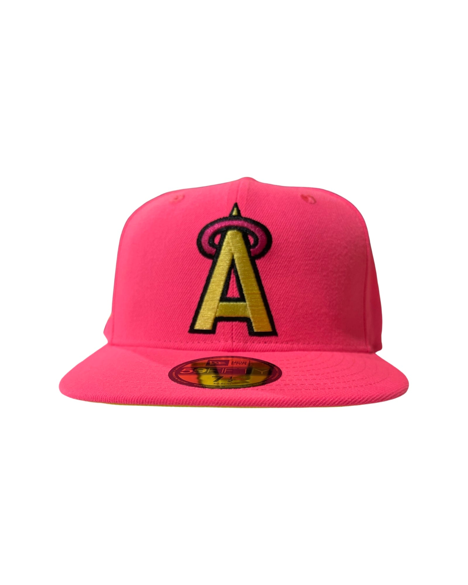 New Era 59Fifty Boston Red Sox Fitted Hat Size 8 Pink Rare 