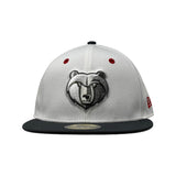 New Era Hat - Memphis Grizzlies - White / Charcoal Grey
