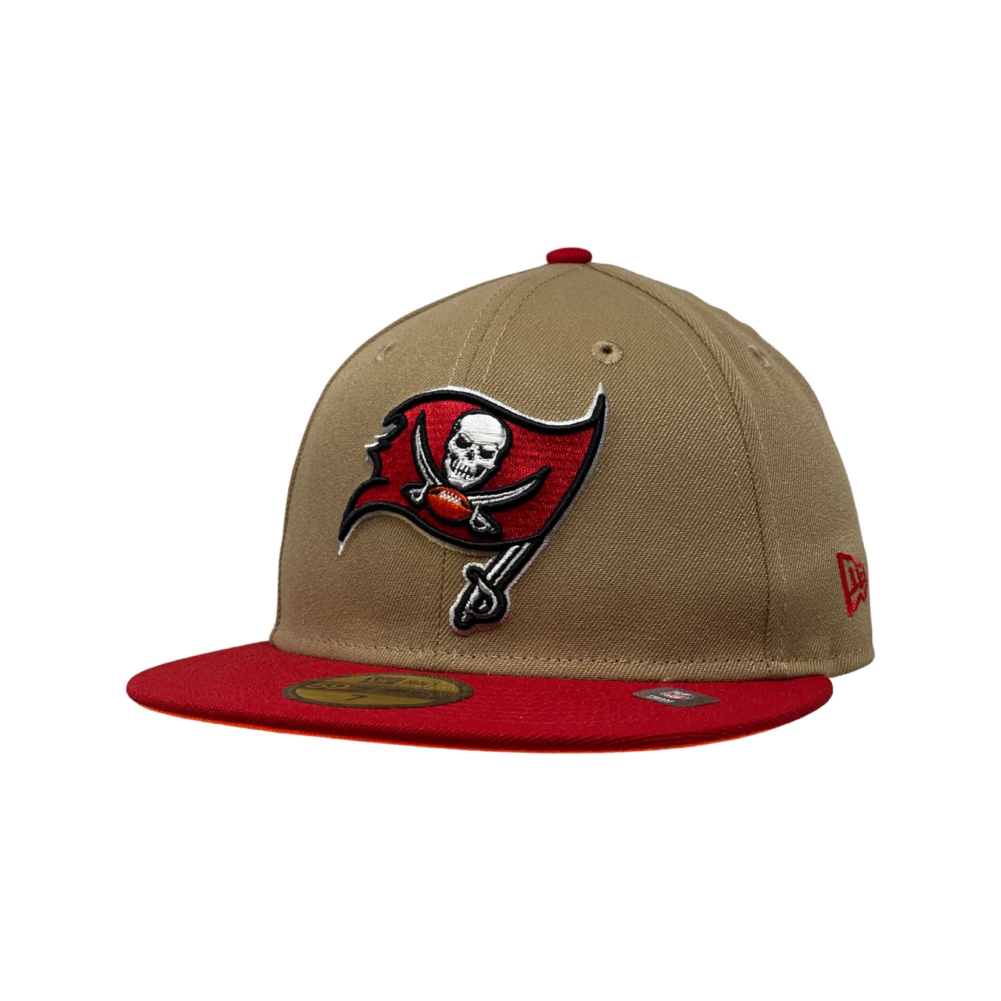 New Era Hat - Tamapa Bay Buccaneers - Khaki / Red