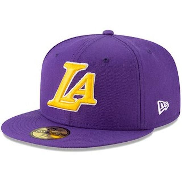Men's New Era - Los Angeles Lakers Purple Cap