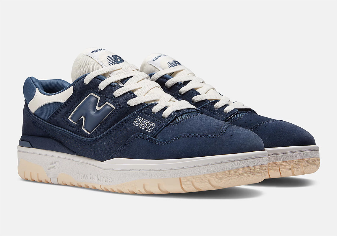 New balance suede navy Clearance